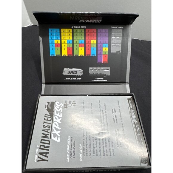 David Shorts Yardmaster Express Strategy Card Game Complete By Crash Games - Picture 7 of 16